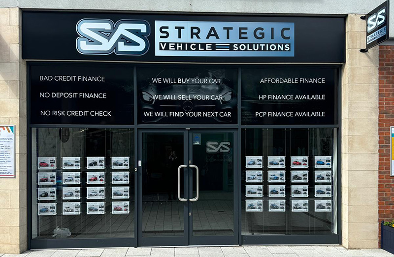 Strategic Vehicle Solutions showroom