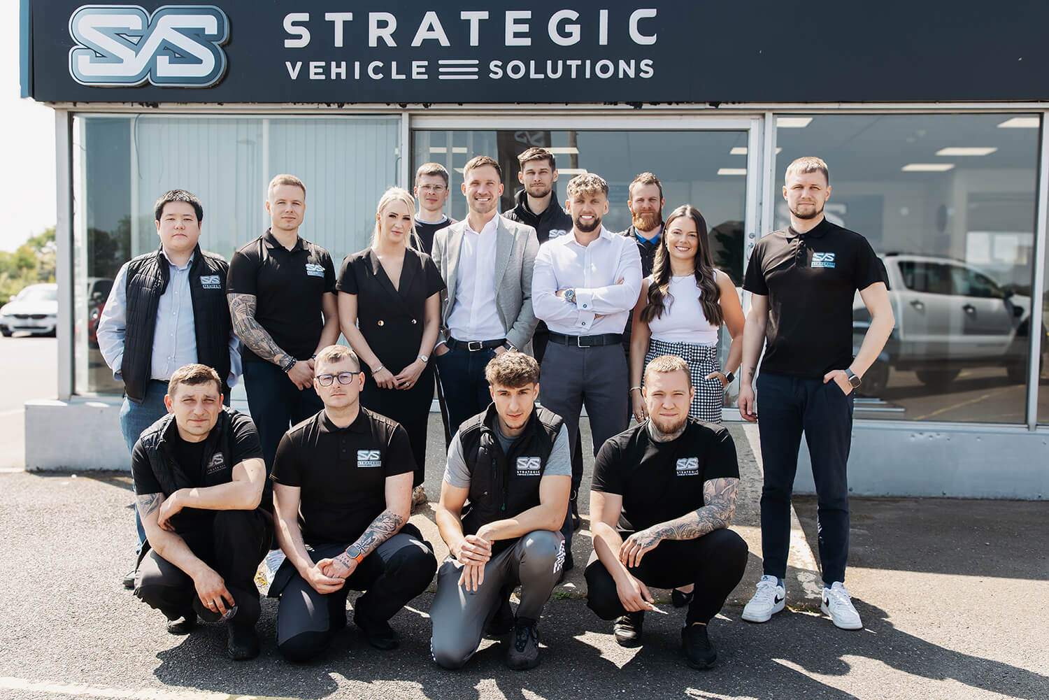Strategic Vehicle Solutions showroom